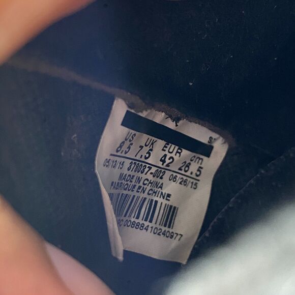 Jordan 11 Retro 72-10 Mens Size 8.5 Shoes Black Red Athletic Basketball Sneakers - Picture 12 of 13